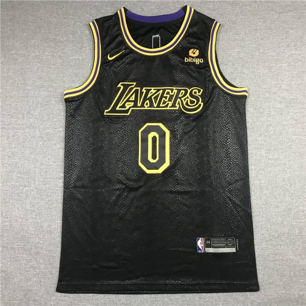 Camiseta Russell Westbrook #0 Los Angeles Lakers City Edition Icon Nuevo Anuncio Negro Camiseta Russell Westbrook #0 Los Angeles Lakers City Edition Icon Nuevo Anuncio Negro