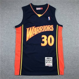 Camiseta Stephen Curry #30 Golden State Warriors Clásico Edition Azul Oscuro