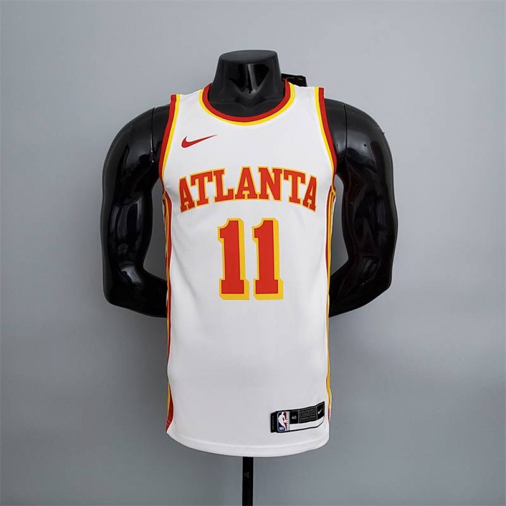 Camiseta Trae Young #11 Atlanta Hawks Blanco Camiseta Trae Young #11 Atlanta Hawks Blanco