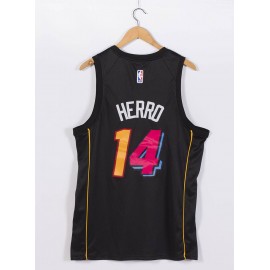 Camiseta Tyler Herro #14 Miami Heat 2022 Negro Camiseta Tyler Herro #14 Miami Heat 2022 Negro