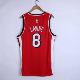 Camiseta Zach LaVine #8 Chicago Bulls 2022 City Edition Rojo Camiseta Zach LaVine #8 Chicago Bulls 2022 City Edition Rojo