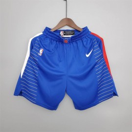 Pantalon Corto De Bolsillo Los Angeles Clippers Edición Limited Azul