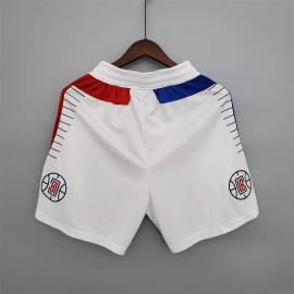Pantalon Corto De Bolsillo Los Angeles Clippers Edición Limited Blanco Pantalon Corto De Bolsillo Los Angeles Clippers Edición Limited Blanco