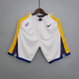 Pantalon Corto De Bolsillo Los Angeles Lakers Blanco