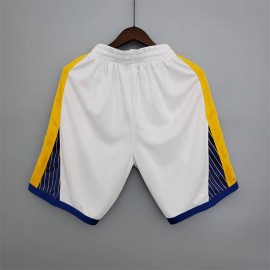 Pantalon Corto De Bolsillo Los Angeles Lakers Blanco