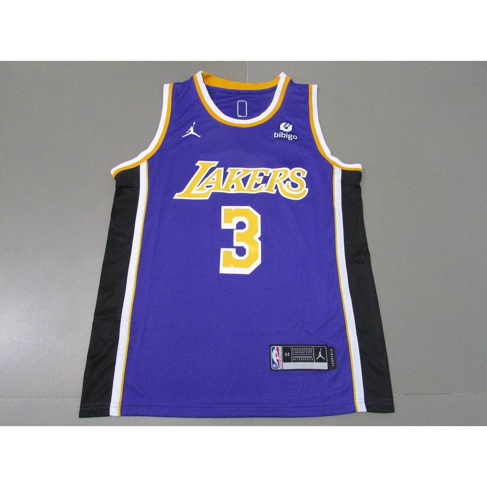 Camiseta Anthony Davis #3 Los Angeles Lakers Edición 75 Aniversario Púrpura Camiseta Anthony Davis #3 Los Angeles Lakers Edición 75 Aniversario Púrpura
