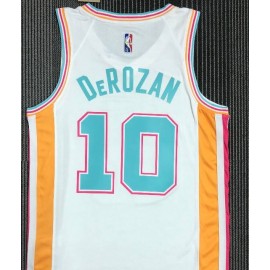 Camiseta DeMar DeRozan #10 San Antonio Spurs 2022 City Edition Blanco