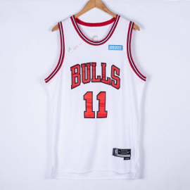 Camiseta DeMar DeRozan #11 Chicago Bulls Edición 75 Aniversario Blanco