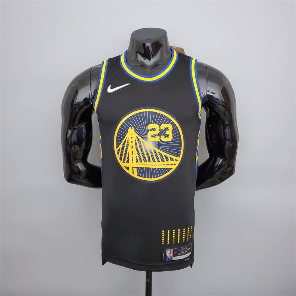 Camiseta Draymond Green #23 Golden State Warriors 2022 Edición 75 Aniversario City Edition Ngero Camiseta Draymond Green #23 Golden State Warriors 2022 Edición 75 Aniversario City Edition Ngero