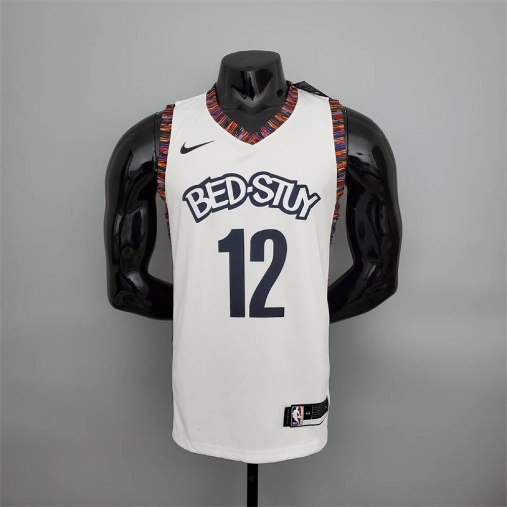 Camiseta Joe Harris #12 Brooklyn Nets City Edition Blanco Camiseta Joe Harris #12 Brooklyn Nets City Edition Blanco