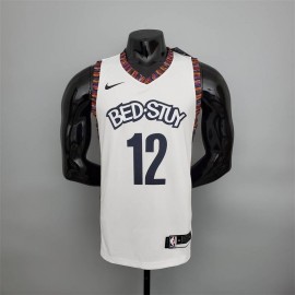 Camiseta Joe Harris #12 Brooklyn Nets City Edition Blanco