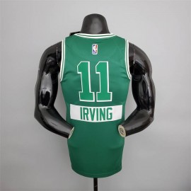 Camiseta Kyrie Irving #11 Boston Celtics 2022 City Edition Verde Camiseta Kyrie Irving #11 Boston Celtics 2022 City Edition Verde