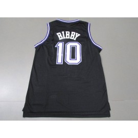 Camiseta Mike Bibby #10 Sacramento Kings Icon Clásico Negro Camiseta Mike Bibby #10 Sacramento Kings Icon Clásico Negro