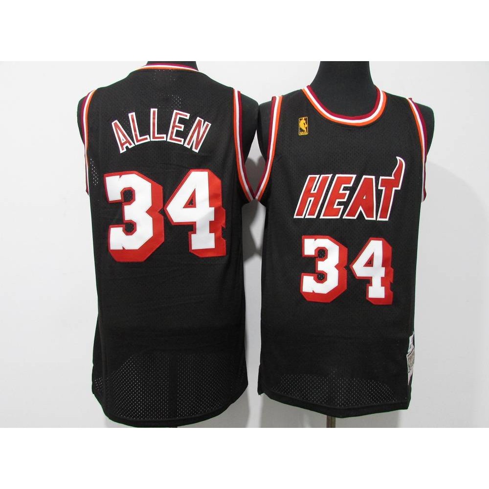 Camiseta Ray Allen #34 Miami Heat Icon Clásico Negro