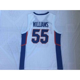 Camiseta Jason Williams #55 University of Florida Blanco