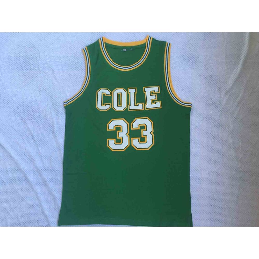 Camiseta Shaquille O'Neal #33 Cole High School Verde