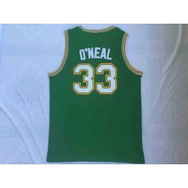 Camiseta Shaquille O'Neal #33 Cole High School Verde