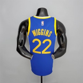 Camiseta Andrew Wiggins #22 Golden State Warriors Edición 75 Aniversario Azul