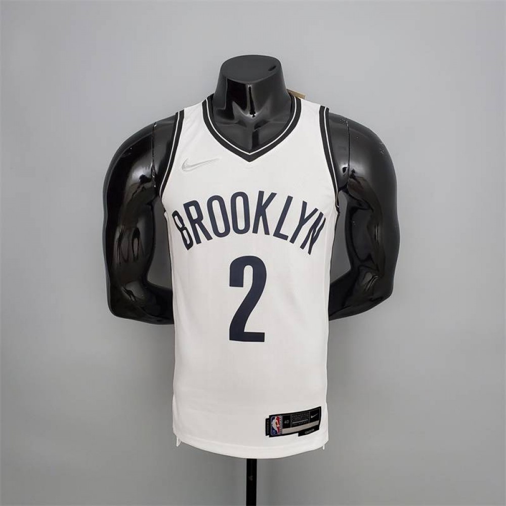 Camiseta Blake Griffin #2 Brooklyn Nets Edición 75 Aniversario Blanco Camiseta Blake Griffin #2 Brooklyn Nets Edición 75 Aniversario Blanco