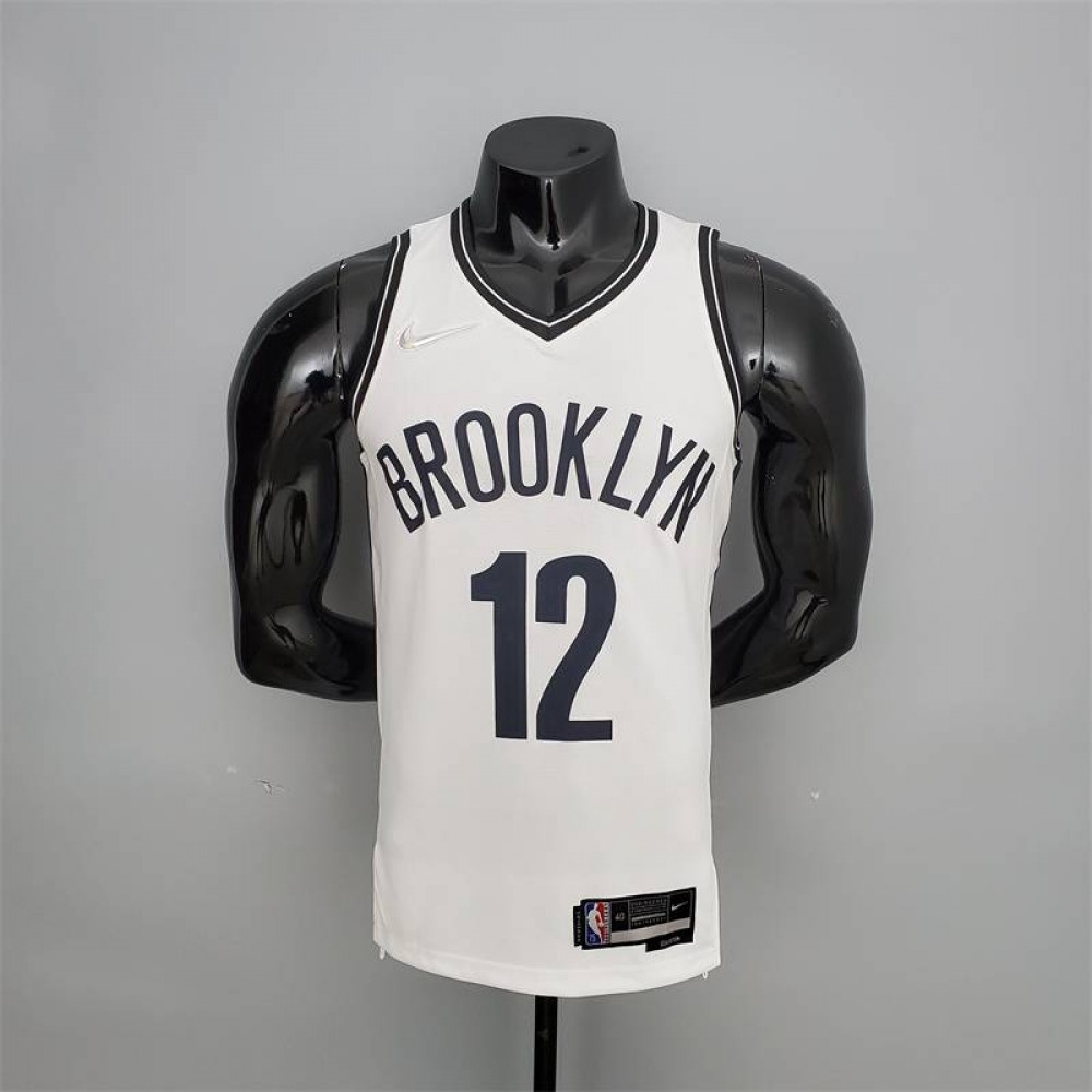 Camiseta Joe Harris #12 Brooklyn Nets Edición 75 Aniversario Blanco Camiseta Joe Harris #12 Brooklyn Nets Edición 75 Aniversario Blanco