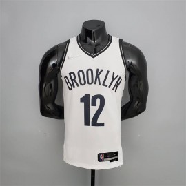 Camiseta Joe Harris #12 Brooklyn Nets Edición 75 Aniversario Blanco