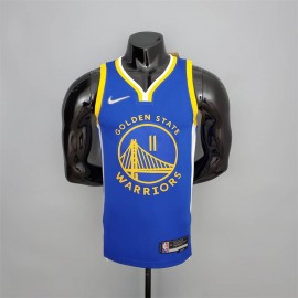 Camiseta Klay Thompson #11 Golden State Warriors Edición 75 Aniversario Azul
