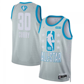 Camiseta Stephen Curry #30 All-Star 2022 Gris Claro