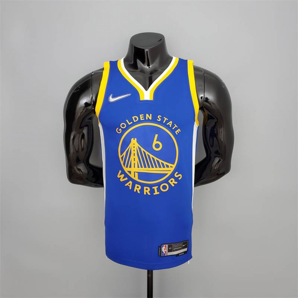 Camiseta Trae Young #6 Golden State Warriors Edición 75 Aniversario Azul Camiseta Trae Young #6 Golden State Warriors Edición 75 Aniversario Azul