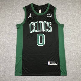 Camiseta Jayson Tatum #0 Boston Celtics 2022 Negro