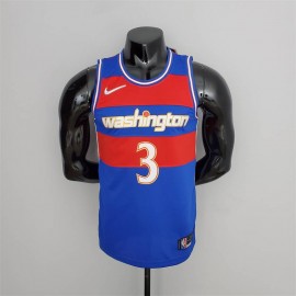 Camiseta Bradley Beal #3 Washington Wizards 2022 City Edition Azul/Rojo