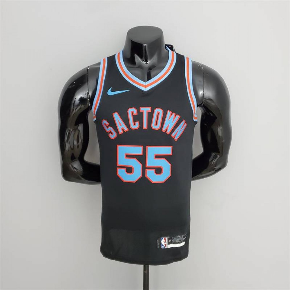 Camiseta Jason Williams #55 Sacramento Kings 2021 City Edition Negro Camiseta Jason Williams #55 Sacramento Kings 2021 City Edition Negro