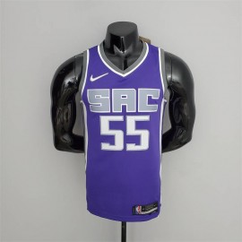 Camiseta Jason Williams #55 Sacramento Kings Edición 75 Aniversario Púrpura