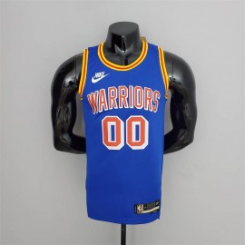Camiseta Jonathan Kuminga #00 Golden State Warriors Edición 75 Aniversario Clásico Edition Azul