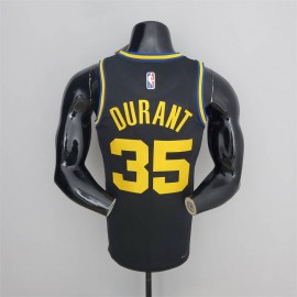 Camiseta Kevin Durant #35 Golden State Warriors 2022 City Edition Negro Camiseta Kevin Durant #35 Golden State Warriors 2022 City Edition Negro