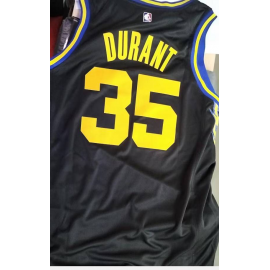 Camiseta Kevin Durant #35 Golden State Warriors 2022 City Edition Negro Camiseta Kevin Durant #35 Golden State Warriors 2022 City Edition Negro