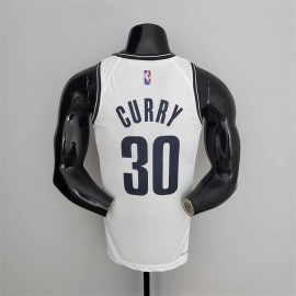 Camiseta Seth Curry #30 Brooklyn Nets Edición 75 Aniversario Blanco Camiseta Seth Curry #30 Brooklyn Nets Edición 75 Aniversario Blanco