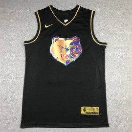 Camiseta Ja Morant #12 Memphis Grizzlies Diamond Edition Oro Negro