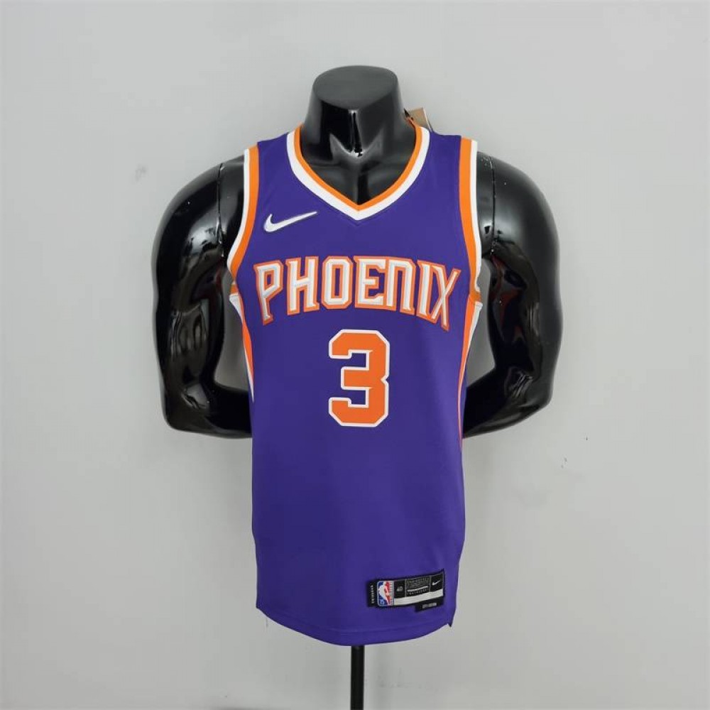 Camiseta Chris Paul #3 Phoenix Suns Edición 75 Aniversario Púrpura Camiseta Chris Paul #3 Phoenix Suns Edición 75 Aniversario Púrpura