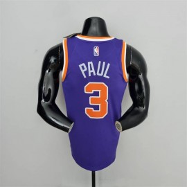 Camiseta Chris Paul #3 Phoenix Suns Edición 75 Aniversario Púrpura Camiseta Chris Paul #3 Phoenix Suns Edición 75 Aniversario Púrpura