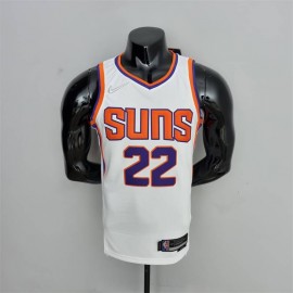Camiseta Deandre Ayton #22 Phoenix Suns Edición 75 Aniversario Blanco