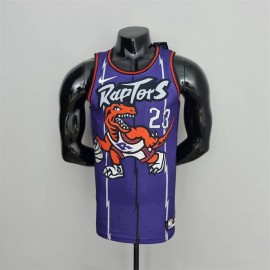 Camiseta Fred VanVleet #23 Toronto Raptors Púrpura