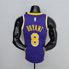 Camiseta Kobe Bryant #8 Los Angeles Lakers Jordan Edición 75 Aniversario Púrpura