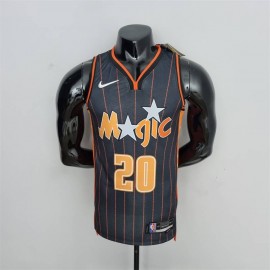 Camiseta Markelle Fultz #20 Orlando Magic 2022 City Edition Negro