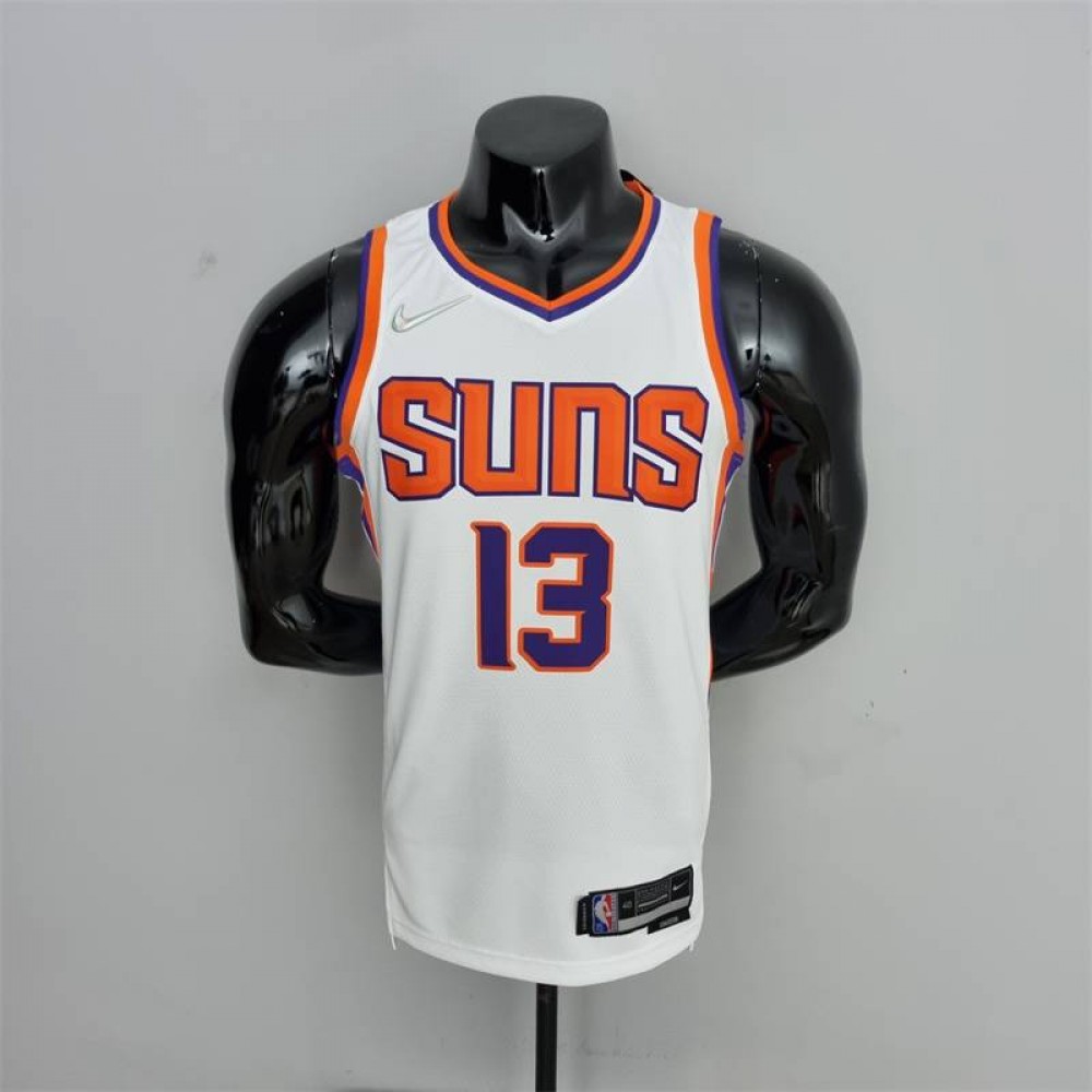 Camiseta Steve Nash #13 Phoenix Suns Edición 75 Aniversario Blanco