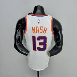 Camiseta Steve Nash #13 Phoenix Suns Edición 75 Aniversario Blanco