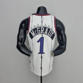 Camiseta Tracy McGrady #1 Toronto Raptors Blanco