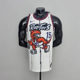 Camiseta Vince Carter #15 Toronto Raptors Blanco