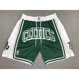 Pantalon Corto De Bolsillo Boston Celtics City Edition Verde