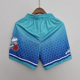 Pantalon Corto De Bolsillo Charlotte Hornets 2022 City Edition Azul Claro