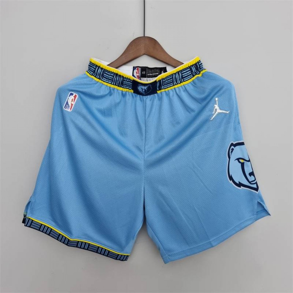 Pantalon Corto De Bolsillo Memphis Grizzlies Jordan Limited Edición 75 Aniversario Azul